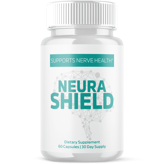 Neura Shield Advanced Nerve Health Support Pills Natural Vitamin Supplement NeuraShield 60 Capsules