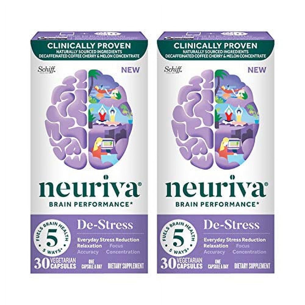 Neuriva Plus Brain Health Supplement (30 count), Brain Support With  Clinically Tested Natural Ingredients (Coffee Cherry & Plant Sourced