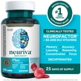 thumbnail interactive-video image 1 of Neuriva Plus Brain Supplements for Memory and Focus Vitamin B12 & B6 Strawberry Gummies 50 Count, 1 of 13