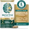 thumbnail interactive-video image 1 of Neuriva Ultra Brain Supplements for Memory and Focus, Vitamin B12 & B6, 40 Count Capsules, 1 of 13
