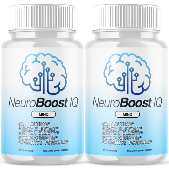Neuro Boost IQ Advanced Formula Brain Support Pills Maximum Strength Supplement NeuroBoost IQ 120 Capsules