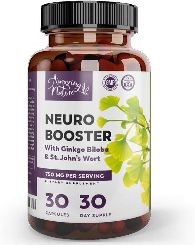 Neuro Booster Nootropics and Brain Supplement for Memory, Clarity