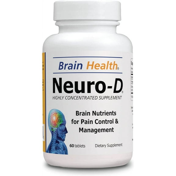 Neuro D Pain Control - Brain Health 60 Tabs - Highly Concentrate Supplent - Dietary Supplement