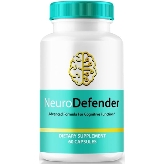 Neuro Defender Capsules, Unlock Your Potential With NeuroDefender Formula - Supports Cognitive Health, All Natural Pills For Concentration, Memory and Focus,NeuroDefender (60 Capsules)