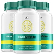 Neuro Defender Supplement Capsules   NeuroDefender Natural Blend Memory Focus, 3 Pack, 180 Capsules