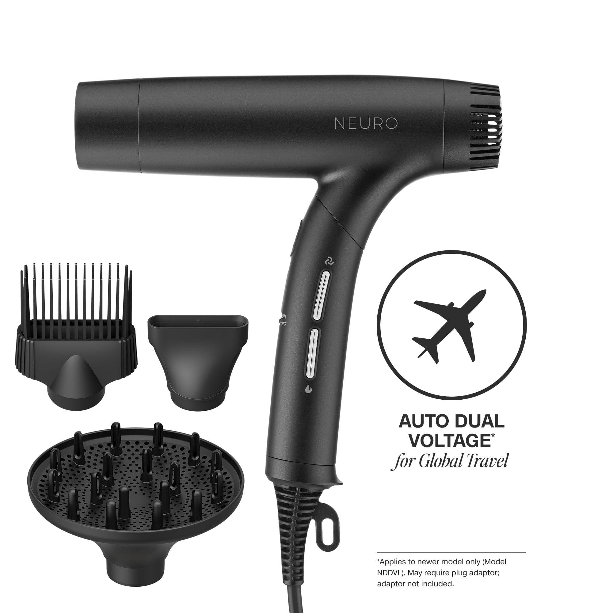 Neuro by Paul Mitchell Dry+ Folding Professional Travel Hair Dryer