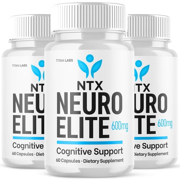 Neuro Elite Advanced Brain Support Formula Supplement NeuroElite 180 Capsules