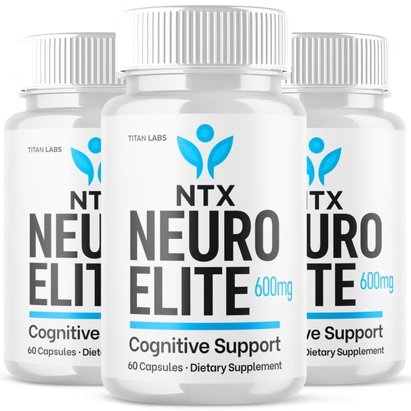 Neuro Elite Advanced Brain Support Formula Supplement NeuroElite 180 Capsules