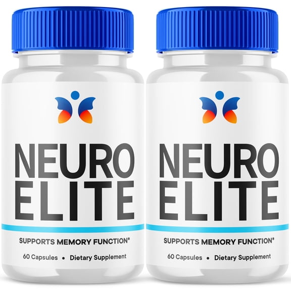 Neuro Elite Advanced Formula Brain Support Pills Maximum Strength Supplement NeuroElite 120 Capsules