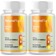 Neuro Flare Advanced Formula Brain Support Pills Maximum Strength Supplement NeuroFlare 120 Capsules