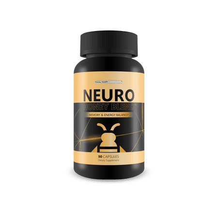 Neuro Honey Blend - Our Best Honey Based Memory Supplement For Men & Women - Vitamin D & Magnesium Brain Supplements For Memory And Focus - Mental Focus Supplement - Dynamic Brain Booster Supplement