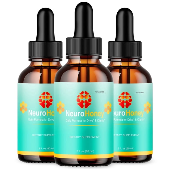 Neuro Honey Drops Advanced Formula Brain Support Supplement NeuroHoney 90 Servings