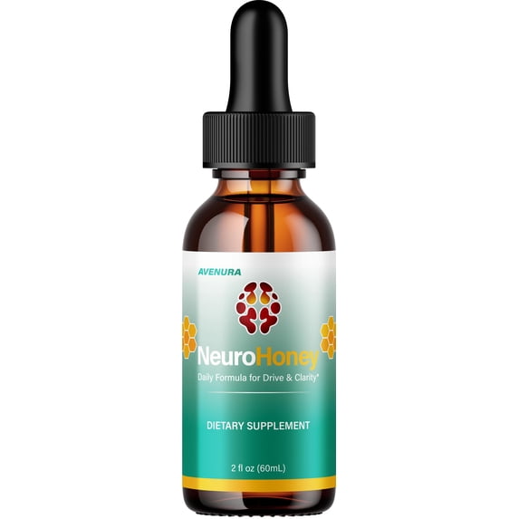 Neuro Honey Liquid Drops – NeuroHoney Natural Blend Supplement for Health Support, 1 Pack, 1 Month Supply