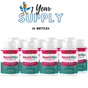 Neuro Max- Brain Support- 12 Bottles- 720 Capsules
