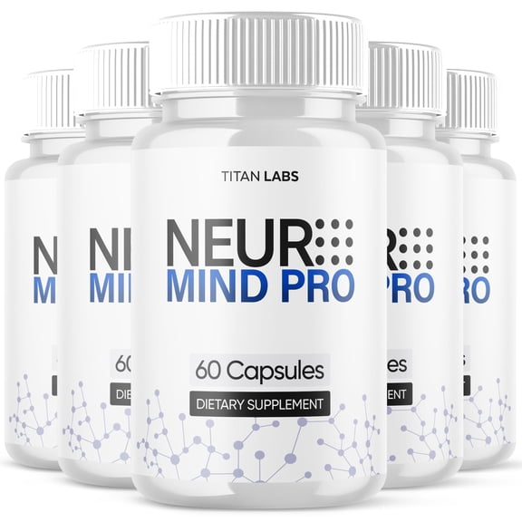 Neuro Mind Pro Advanced Brain Support Formula Supplement NeuroMind Pro Capsules (5 Pack)