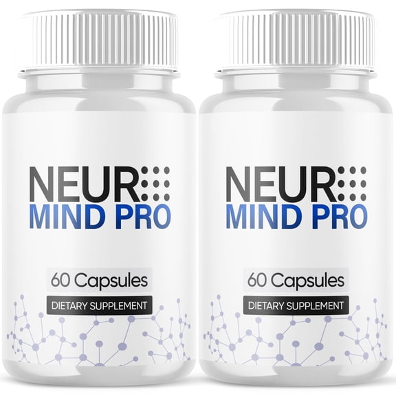Neuro Mind Pro Advanced Formula Brain Support Pills Maximum Strength Supplement 120 Capsules