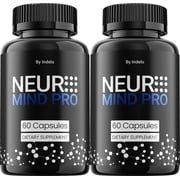 Neuro Mind Pro Capsules   NeuroMind Pro Natural Blend Memory Focus Support Supplement, 2 Pack, 120 Capsules