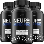 Neuro Mind Pro Capsules   NeuroMind Pro Natural Blend Memory Focus Support Supplement, 3 Pack, 180 Capsules