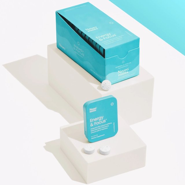 Neuro Mints Peppermint to boost Energy and Focus with Caffeine L