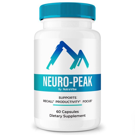 Neuro-Peak Pills  Daily Formula with a Natural Blend to Help Maintain Focus, Memory & Concentration | Clean, Gentle, Easy-to-Swallow Capsules for Everyday Sharpness (60 Capsules)
