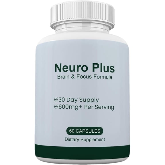 Neuro Plus Brain and Memory Support Supplement, Neuro Plus Pills Premium Formula