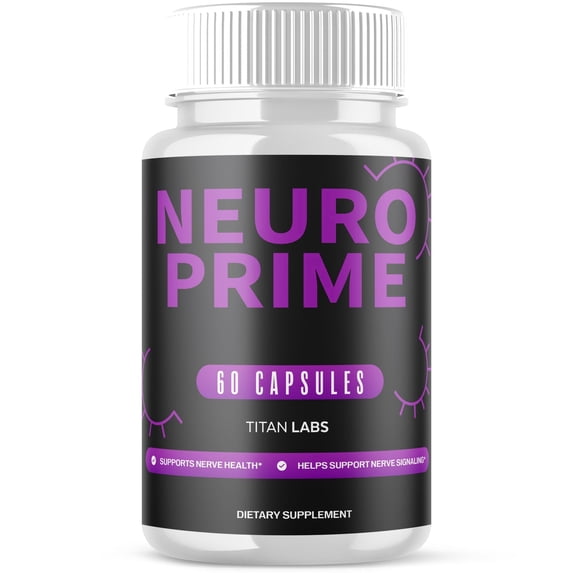 Neuro Prime Advanced Brain Support Formula Supplement NeuroPrime Vitamins Taken Daily 1 Month Supply 60 Capsules