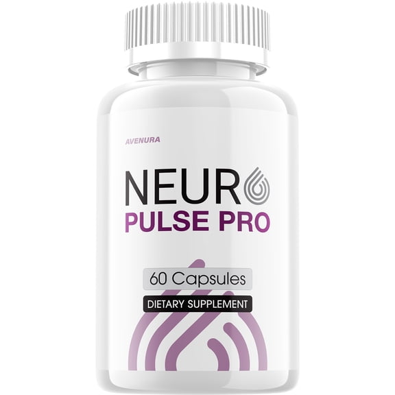 Neuro Pulse Capsules – NeuroPulse Advanced Formula Natural Blend Memory Focus Support Supplement, 1 Pack, 60 Capsules