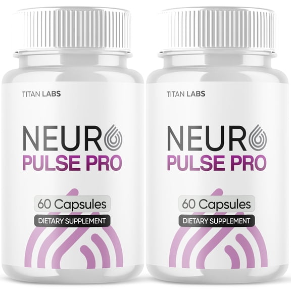 Neuro Pulse Pro Advanced Nerve Support Supplement Pills All Natural Ingredients NeuroPulse Pro 120 Capsules
