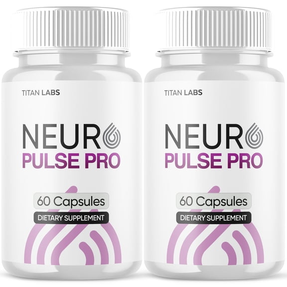 Neuro Pulse Pro Advanced Nerve Support Supplement Pills All Natural Ingredients NeuroPulse Pro 120 Capsules