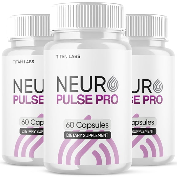 Neuro Pulse Pro Advanced Nerve Support Supplement Pills All Natural Ingredients NeuroPulse Pro 180 Capsules