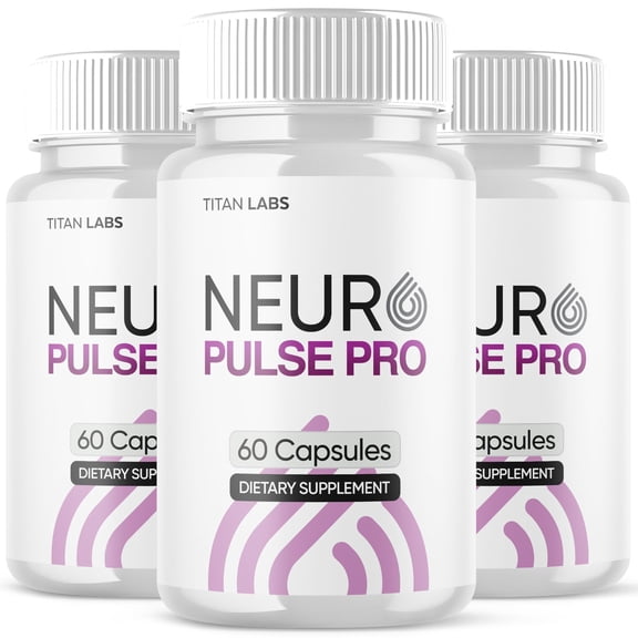 Neuro Pulse Pro Advanced Nerve Support Supplement Pills All Natural Ingredients NeuroPulse Pro 180 Capsules