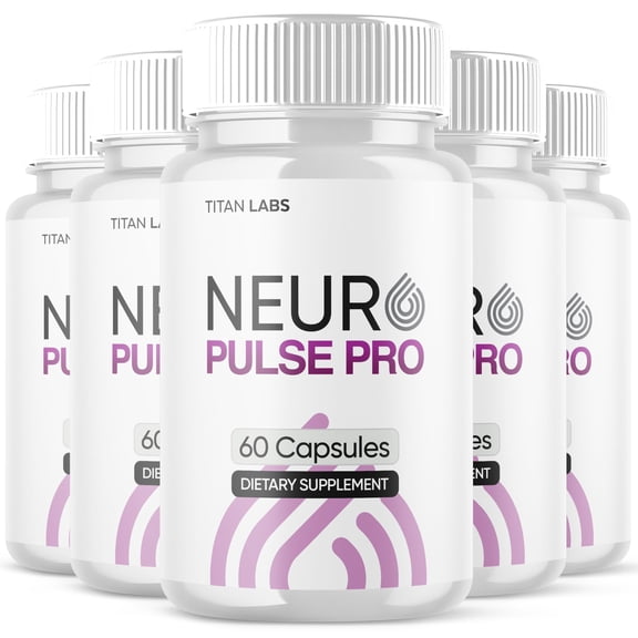 Neuro Pulse Pro Advanced Nerve Support Supplement Pills All Natural Ingredients NeuroPulse Pro 300 Capsules