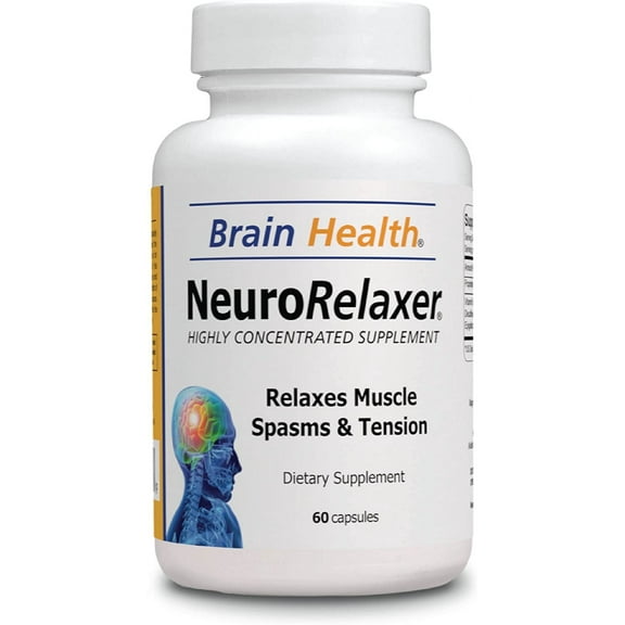 Neuro Relaxer - Brain Health 60 Tablets - Highly Concentrate Supplent - Dietary Supplement