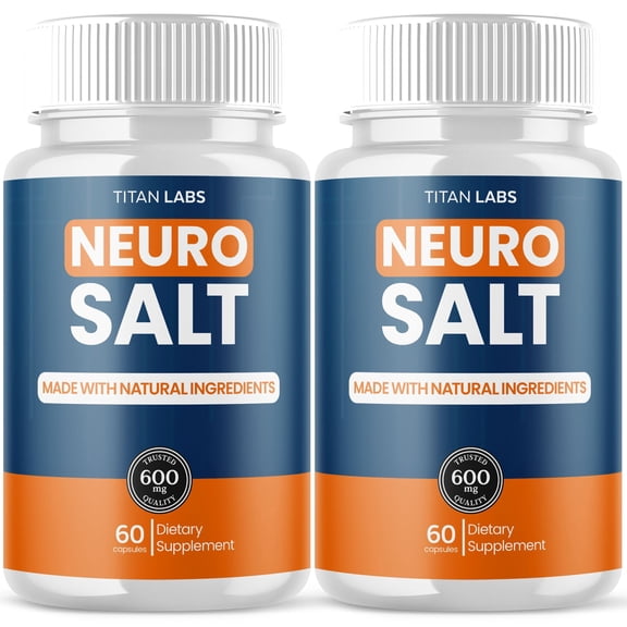 Neuro Salt Advanced Brain Support Formula Supplement NeuroSalt 120 Capsules