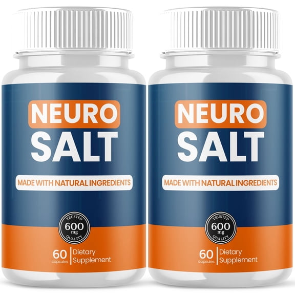 Neuro Salt Advanced Formula Brain Support Pills Maximum Strength Supplement NeuroSalt 120 Capsules