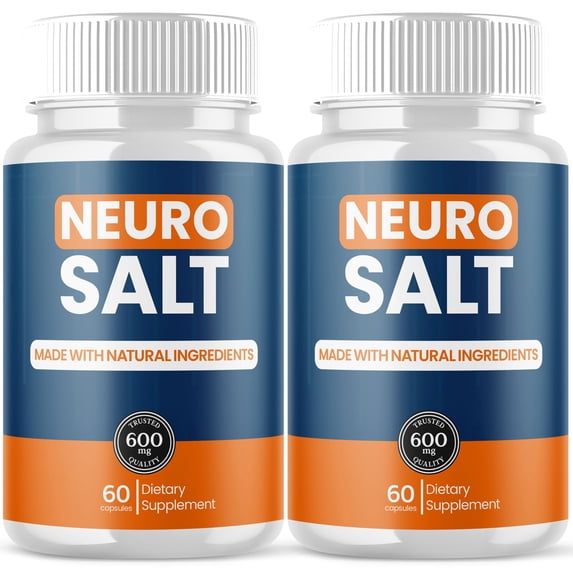 Neuro Salt Advanced Formula Brain Support Pills Maximum Strength Supplement NeuroSalt 120 Capsules