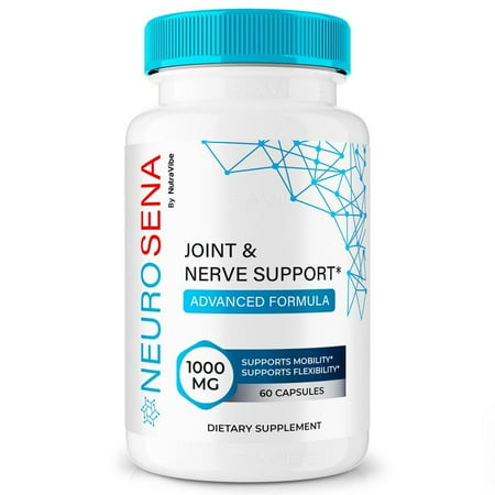 Neuro Sena Capsules – Natural Joint Support Formula for Flexibility, Mobility & Confidence in Movement | Daily Formula for Comfort, Recovery & Active Lifestyle (60 Capsules)