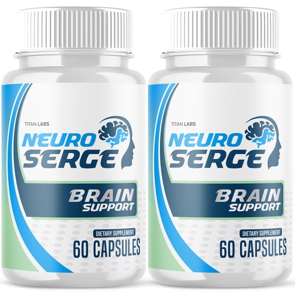 Neuro Serge Advanced Brain Support Formula Supplement NeuroSerge 120 Capsules