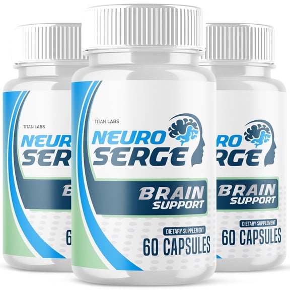 Neuro Serge Advanced Brain Support Formula Supplement NeuroSerge 180 Capsules