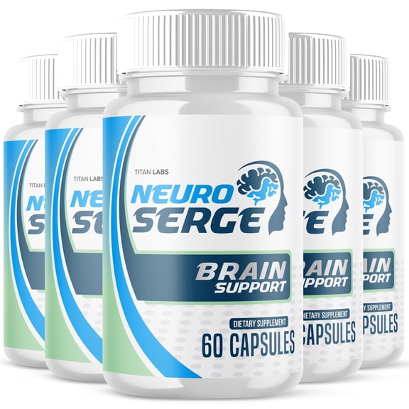 Neuro Serge Advanced Brain Support Formula Supplement NeuroSerge 300 Capsules