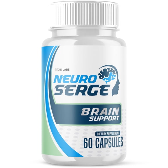 Neuro Serge Advanced Brain Support Formula Supplement NeuroSerge 60 Capsules