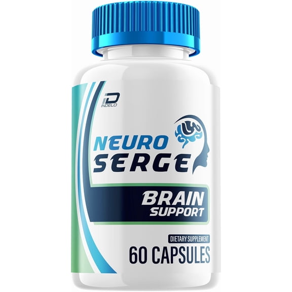 Neuro Serge Capsules – NeuroSerge Natural Blend Memory Focus Support Supplement, 1 Pack, 60 Capsules