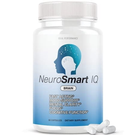 Neuro Smart IQ, NeuroSmart IQ Brain Health Support, Dietary Supplement (60 Capsules)
