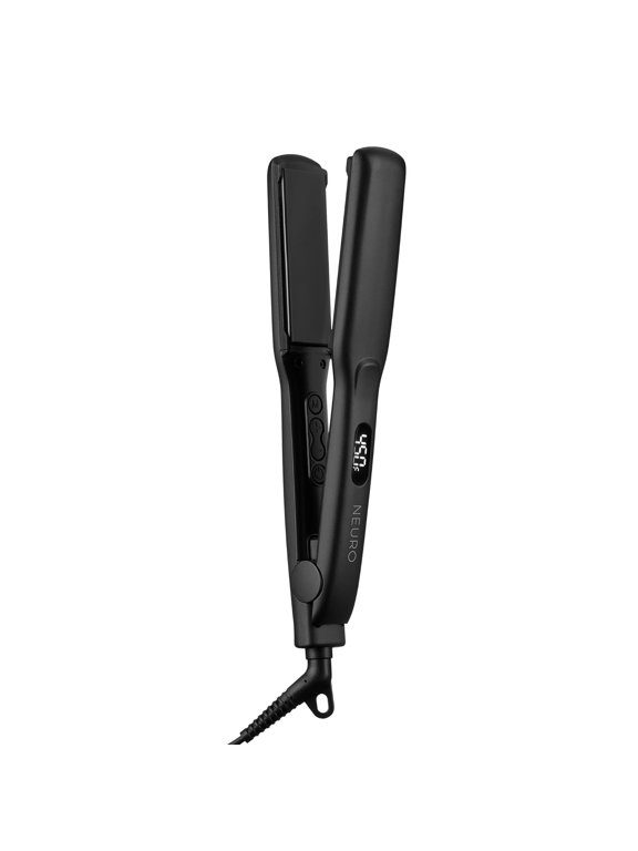 Paul Mitchell Neuro Smooth Titanium Flat Iron, Adjustable Heat Settings, for Advanced Smoothing + Straightening, 1.25" CeraShine Ceramic Plates