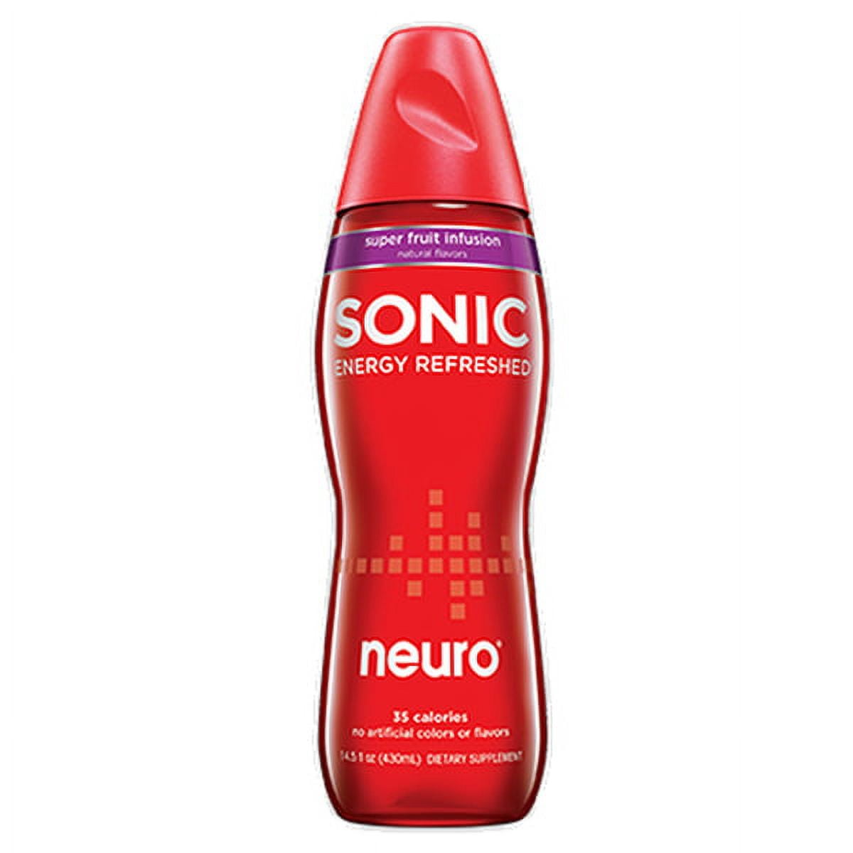 Sonic energy refreshed super fruit infusion