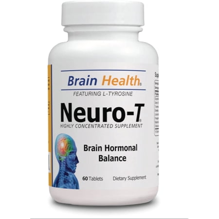 Neuro T - Brain Health - Highly Concentrated Supplement - 60 Tablets - 100% Natural - Dietary Supplements