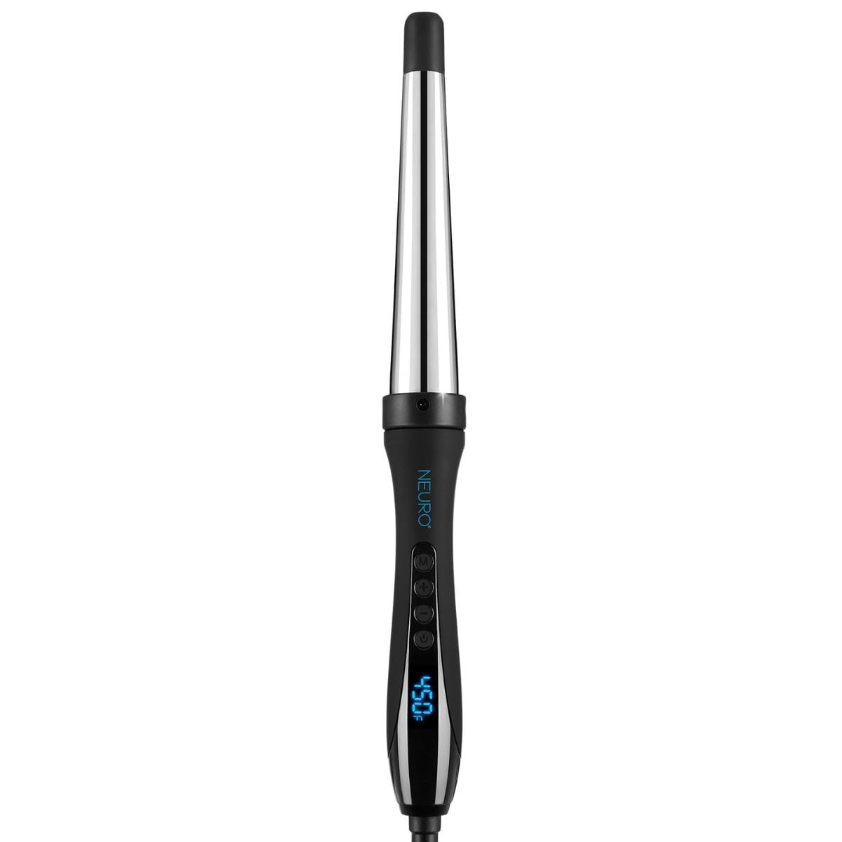 Neuro by Paul Mitchell Titanium Curling Wand, Clipless Curling Iron Creates a Variety of Curls, 1.25 ''