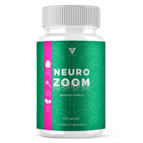 Neuro Zoom Brain & Nerve Support, NeuroZoom Advanced Supplement (60 Capsules)