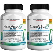 NeuroActive 8 Max Brain Support Supplement, Extra Strength Formula, Memory & Focus Support