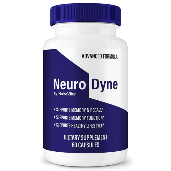 NeuroDyne – Daily Formula with a Natural Blend to Help Maintain Focus, Memory & Concentration | Clean, Gentle, Easy-to-Swallow Capsules for Everyday Sharpness (60 Capsules)
